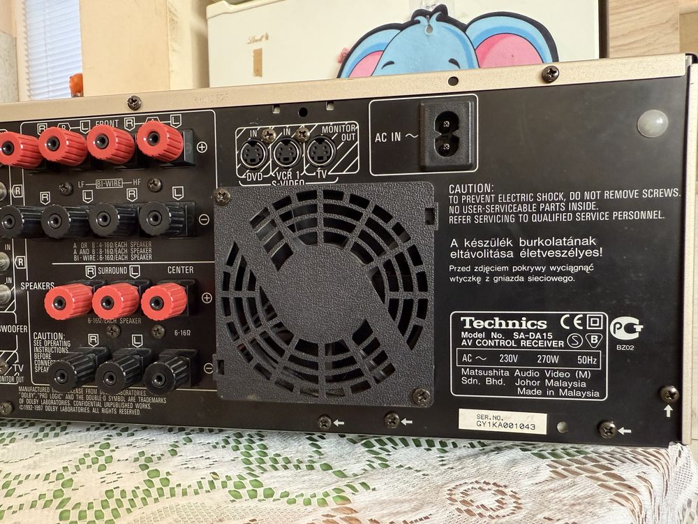 Technics SA-DA15 resiver