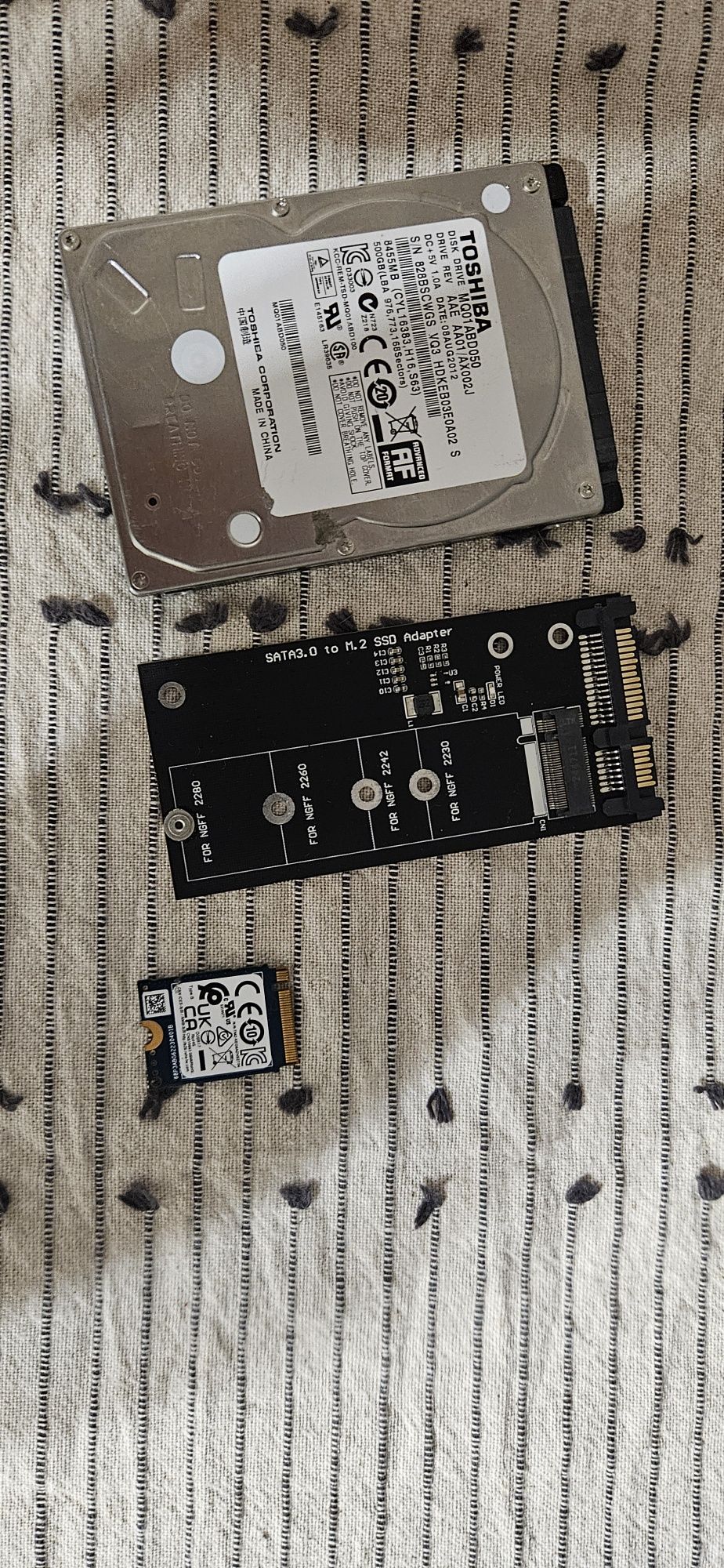 Nvme ssd m2  kioxia 512gb type b