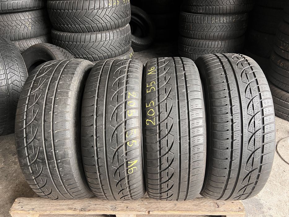 4 anvelope iarna 205/55/16 , Hankook !