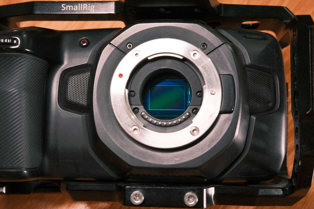 Vand Blackmagic Pocket Cinema Camera 4k folosit