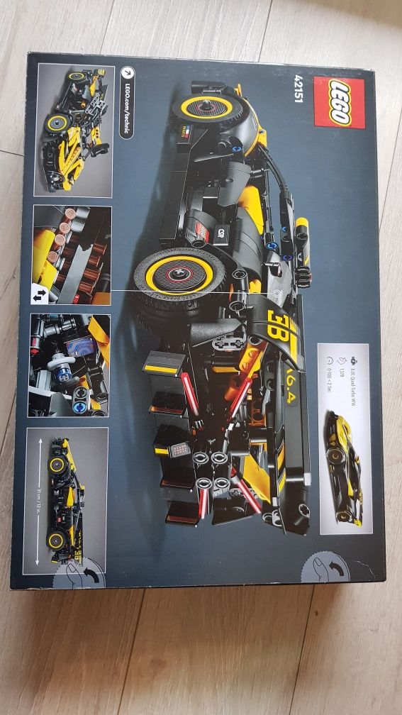 Set 2 masini LEGO®Technic NOU Sigilat - Bugatti Bolide+Chevrolet Camar