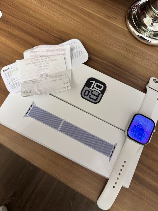 Apple watch series 10 46 mm 100% baterie- ca nou