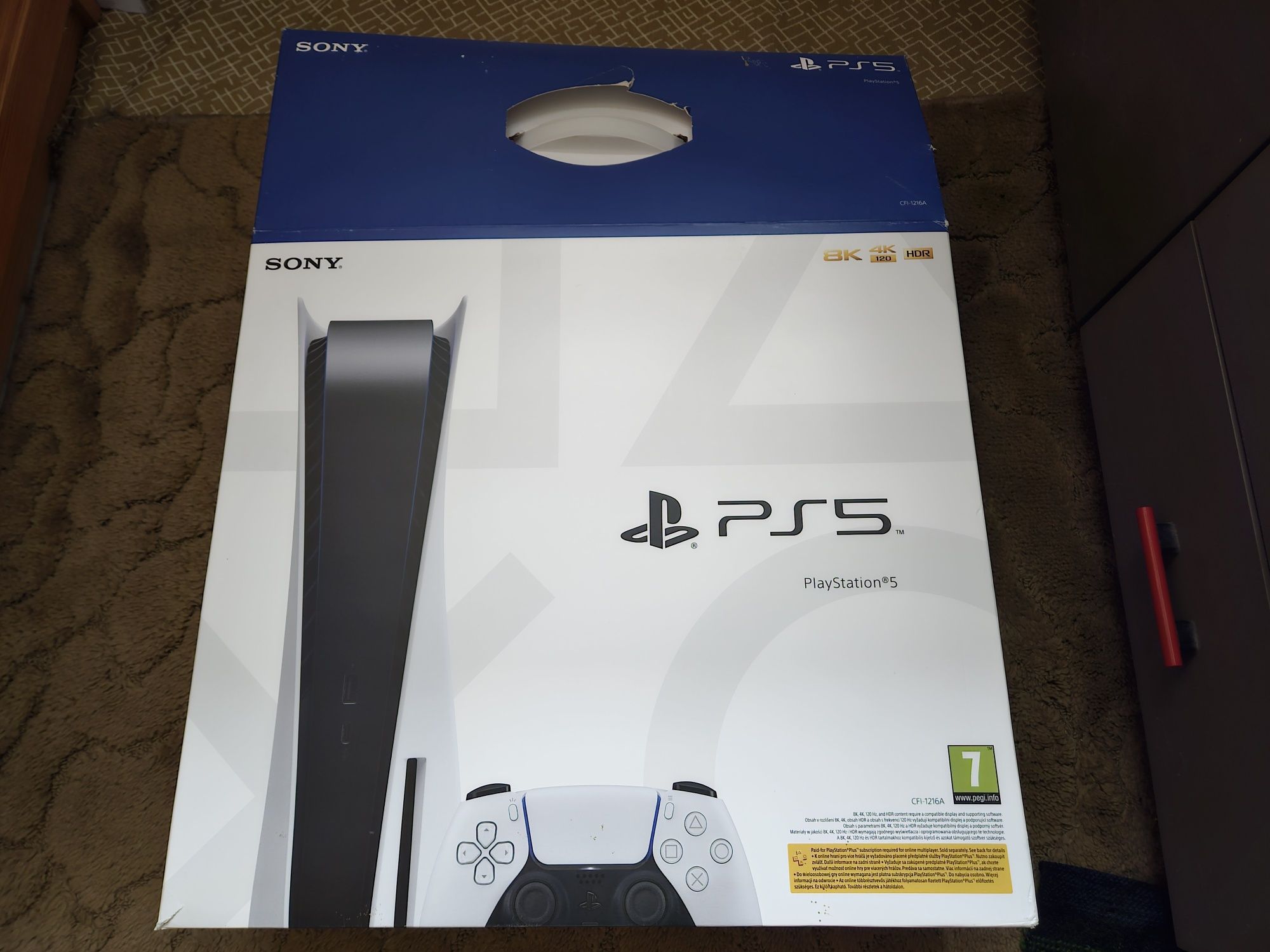 Playstation 5 диск версия + игри и джойстик PS5