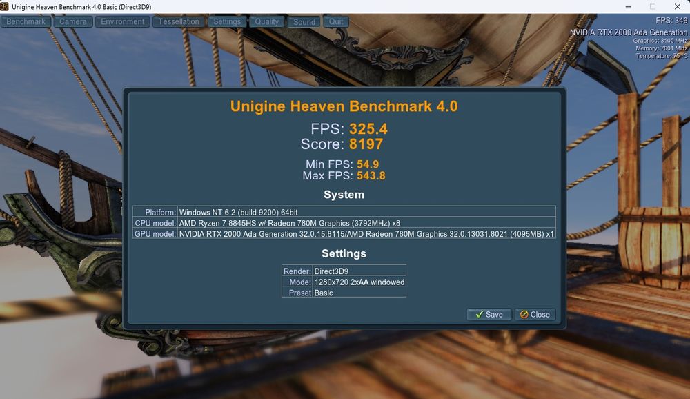 Nvidia RTX 2000 ADA 16gb vram low profile 70w