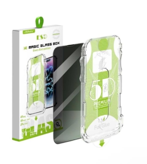 Folie Sticlă 5D Magic Glass Box  PRIVACY Apple/Samsung