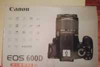 Продам фотоаппарат Canon EOS 600 D