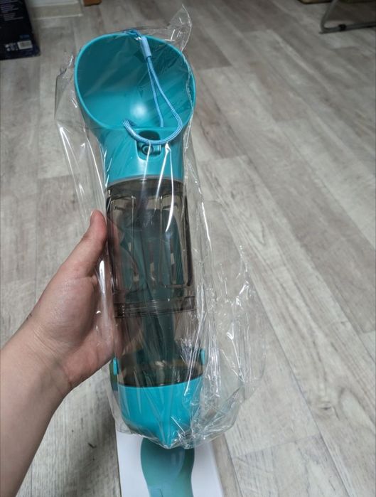 Дорожная поилка и кормушка для животных