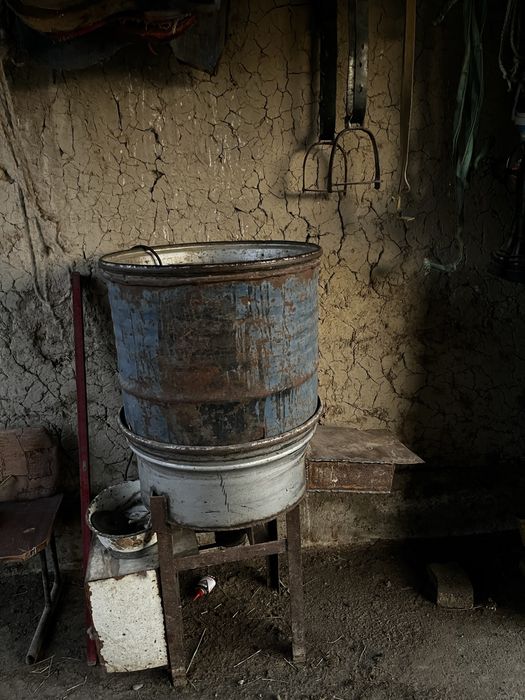 Драбилка сена.