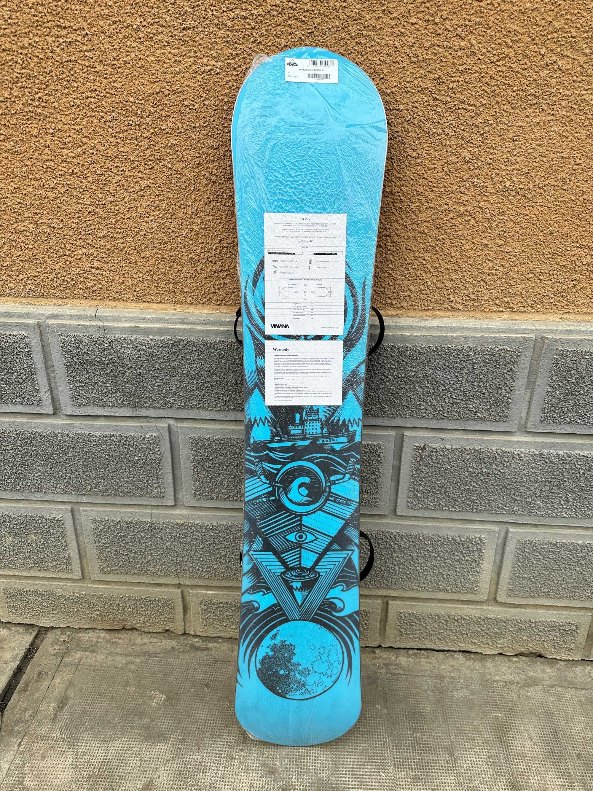 placa noua snowboard vimana the koski L157cm