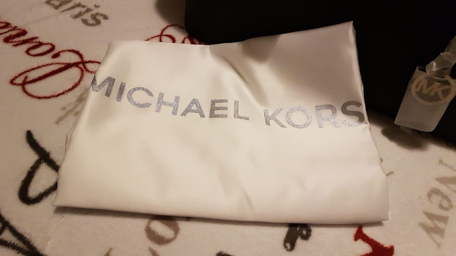 Geanta Michael Kors verde-kaki