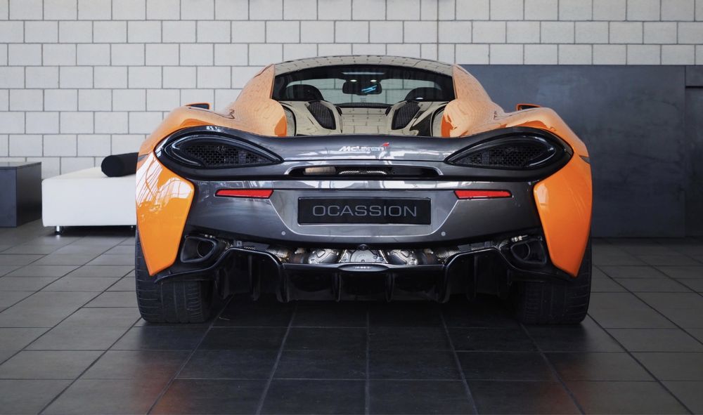 McLaren 570S MSO Titan exhausts