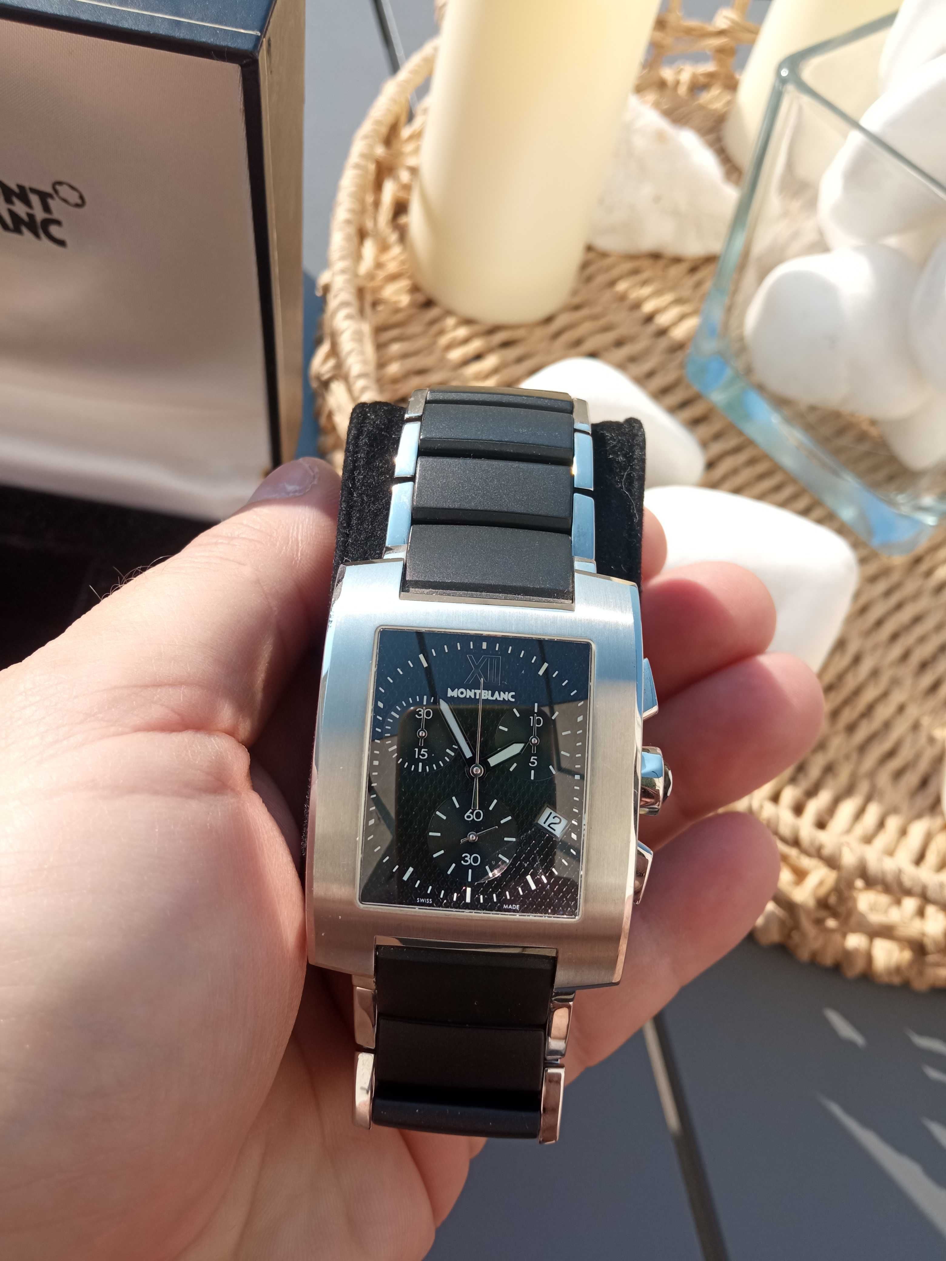 Ceas Montblanc Profile XL Chronograph black