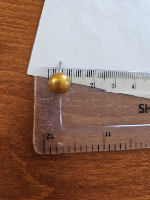 Обици от култивирани перли