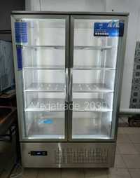Вертикальный холодильник двухдверный 900 лт