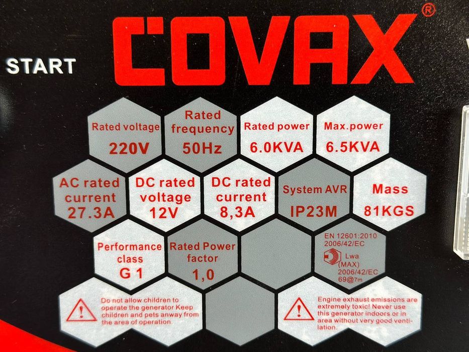 Generator 6,5 kva