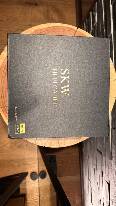 Cabluri RCA SKW Hi-Fi – high-end, 1m, stare impecabilă + cutie