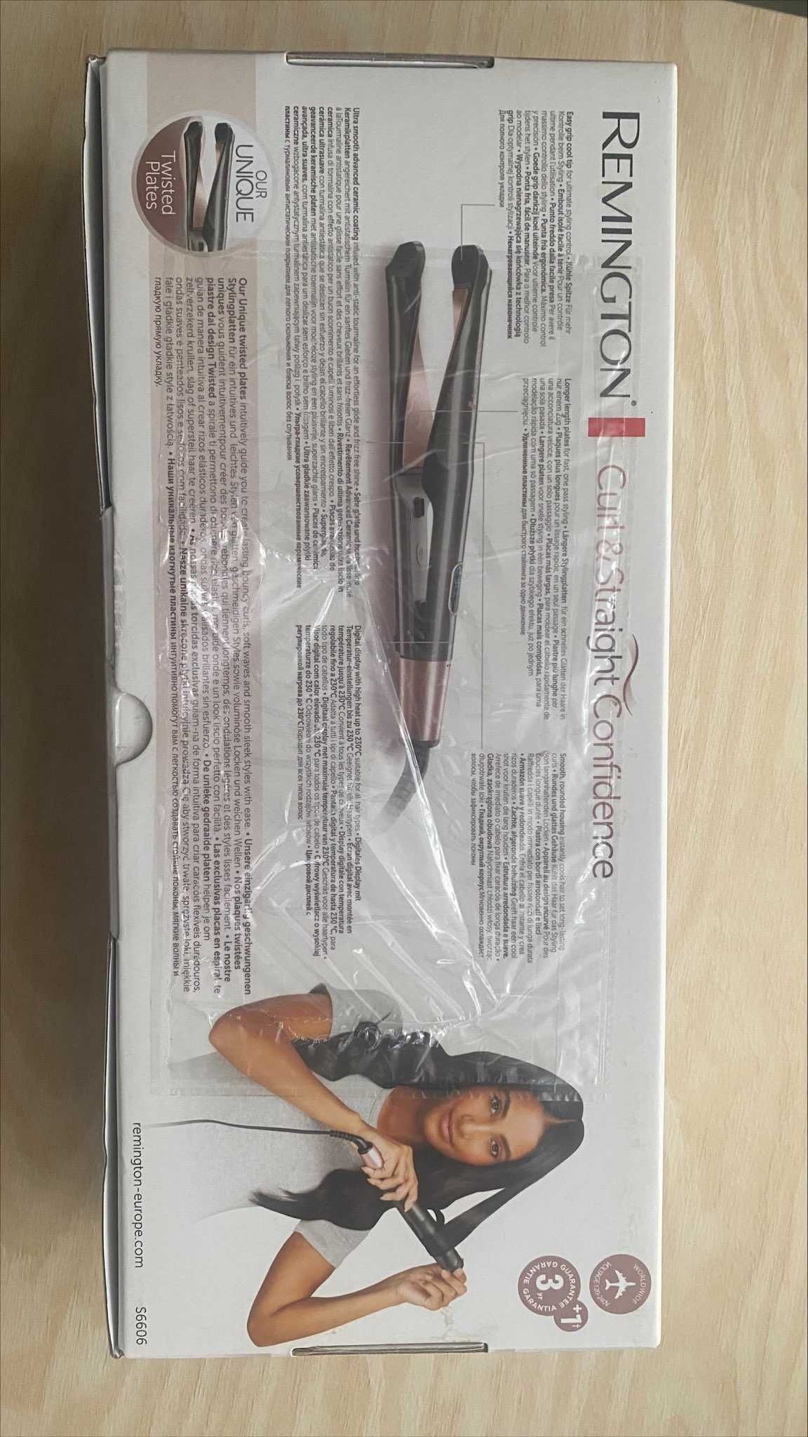 Преса за коса REMINGTON Curl & Confidence S6606 Tourmaline Ceramic