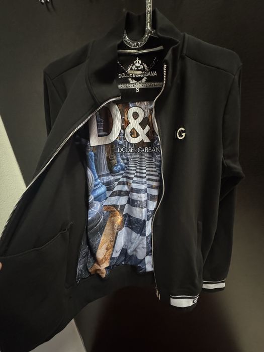 Trening negru unisex S - set bluza + pantaloni