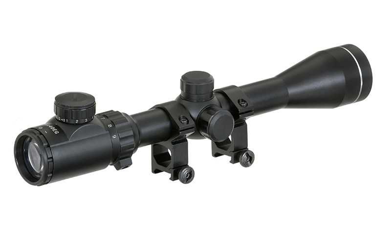 Luneta Tactica Sniper PCS 3-9X40E PCS Cu Reticul Luminat Zoom Reglabil