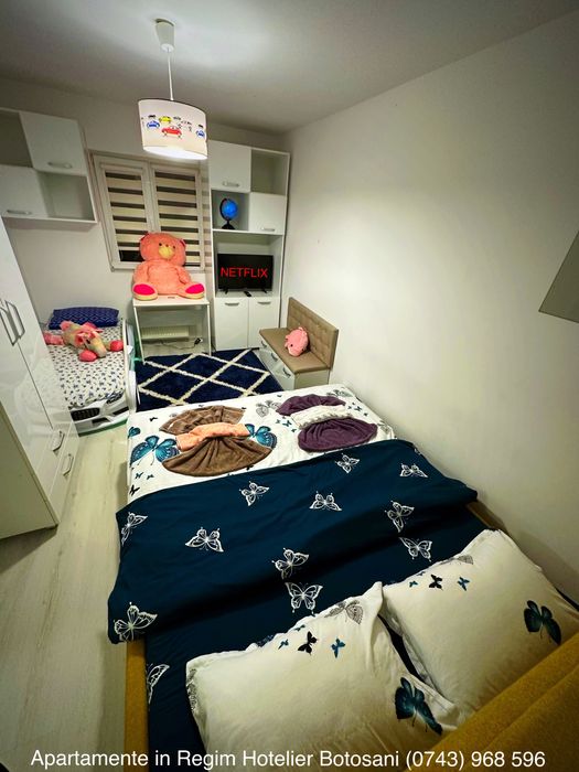 Cazare regim hotelier in apartamente utilate complet+Piscina/14 locati