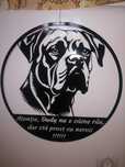 Elemen decorativ câine Cane Corso