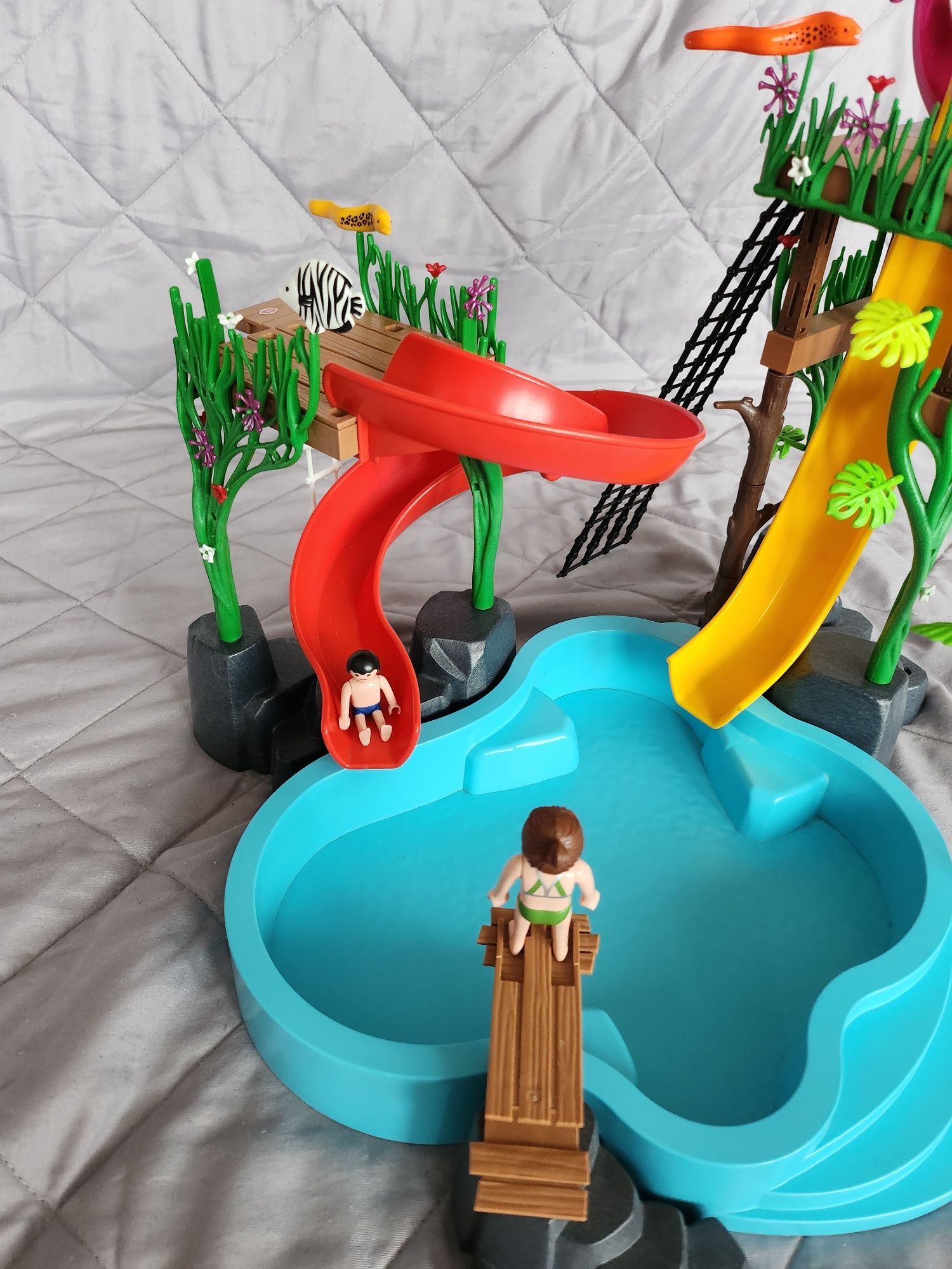 Playmobil aquapark cu tobogane