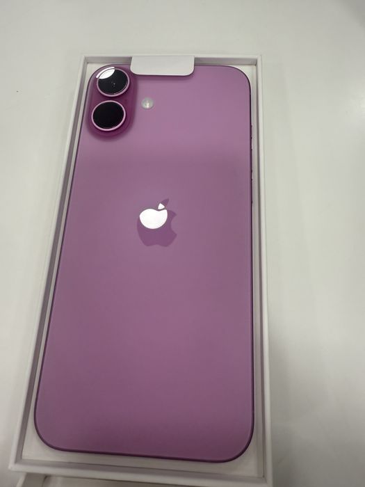 Iphone 16 plus 128 pink 100% battery