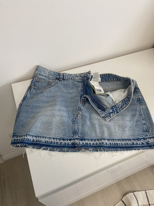 Vand fusta scurta blug