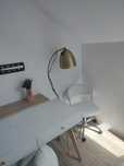 Lampadar 160 cm inaltime, auriu