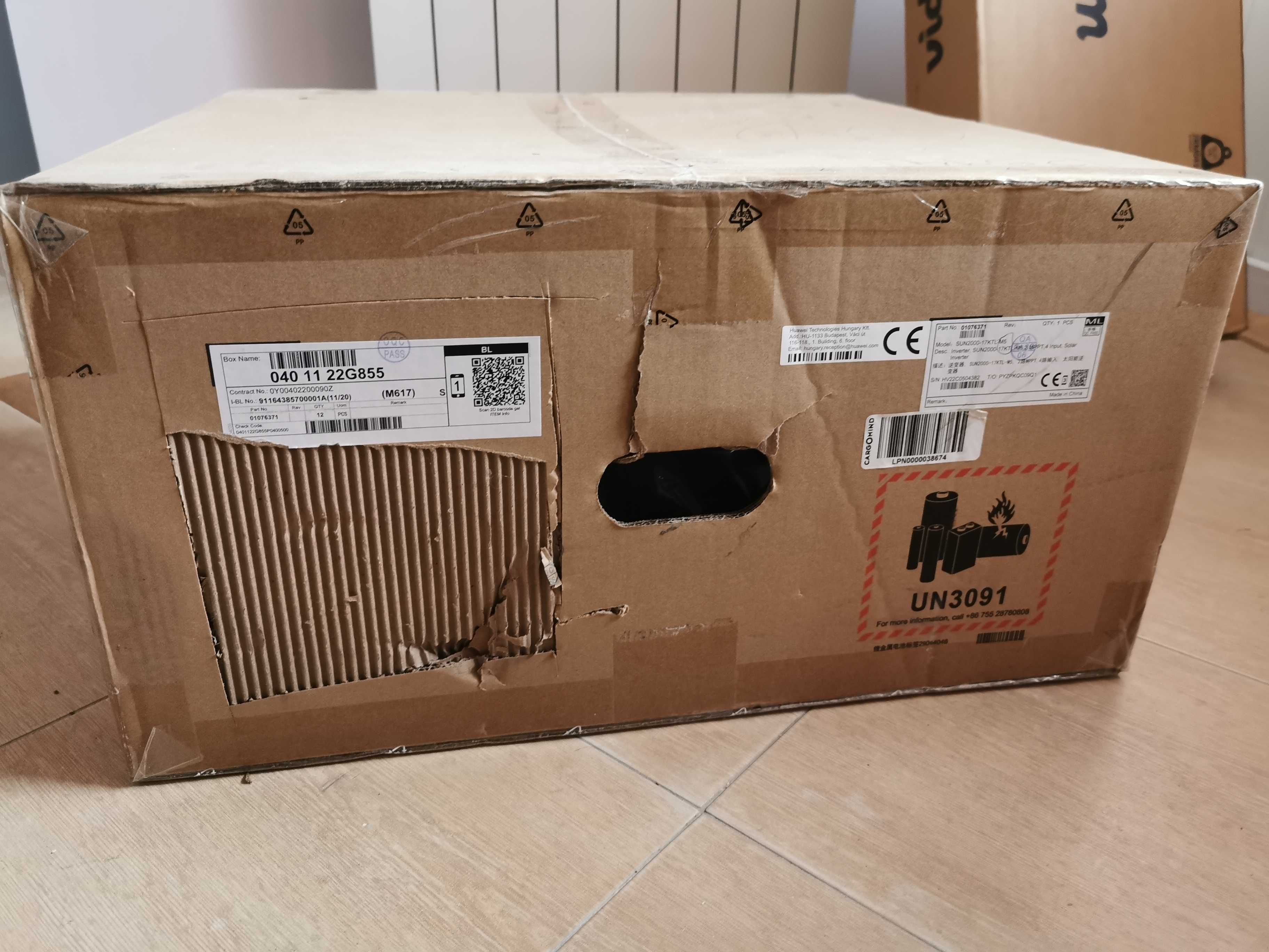 Нов 17 kW Huawei SUN2000-17KTL-M5 соларен инвертор
