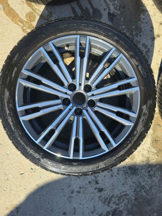Jante 18 M iarna roti complete BMW Seria 3 G20 Anvelope Michelin 2023