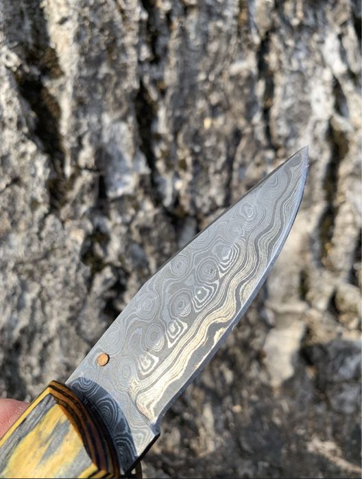 Сгъваемо ножче ръчна изработка