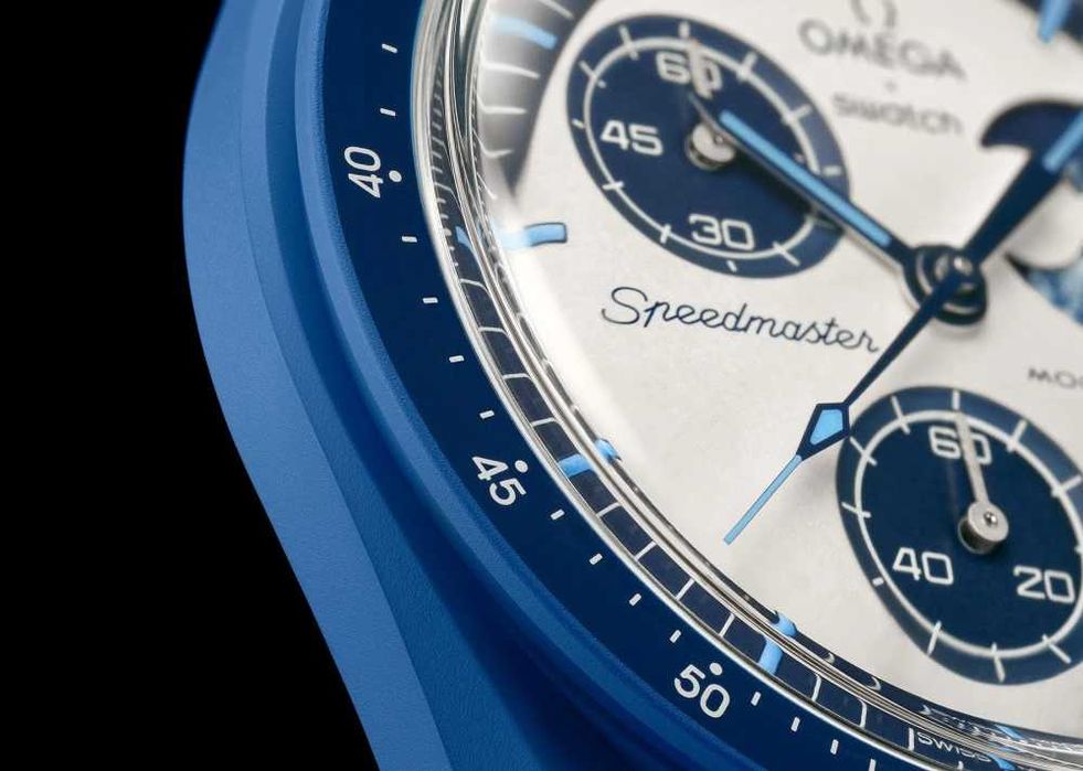 Ceas SWATCH X OMEGA Mission To The Moon THE SUPER BLUE Moonphase-2025