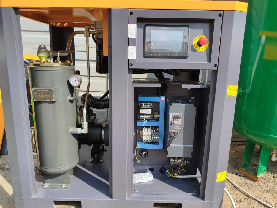 Инверторный винтовой воздушный компрессор 10 бар, 1,64 м3/мин, 15 кВт