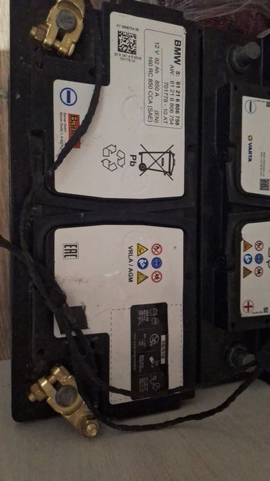 Аккумуляторы БмВ и Мерседес заводские