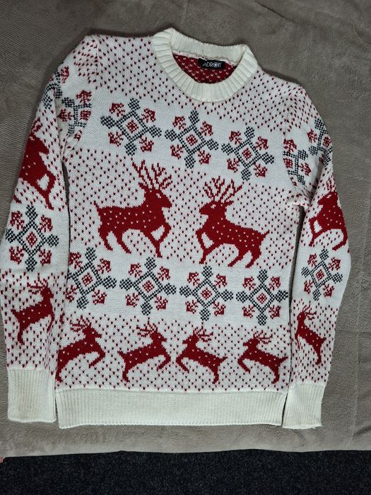 Pulover craciun groasa deosebit de frumoasa