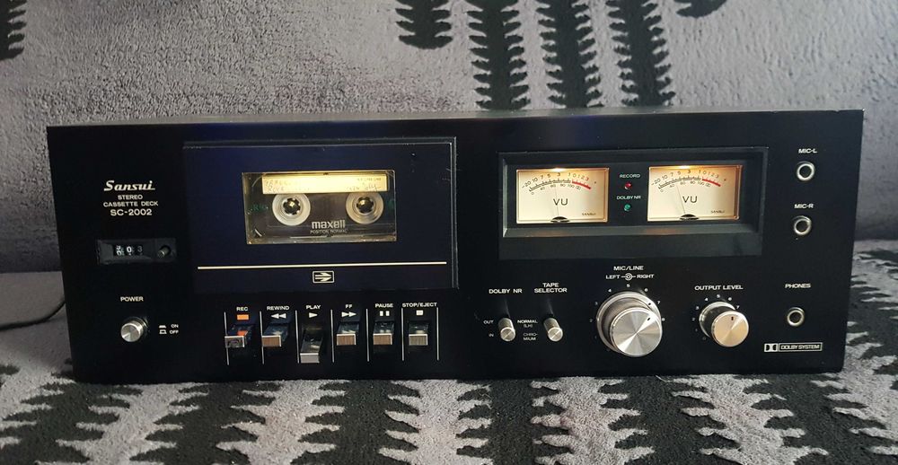 deck vintage Sansui SC-2002 *1977