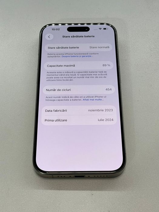Iphone 15 pro 256 gb