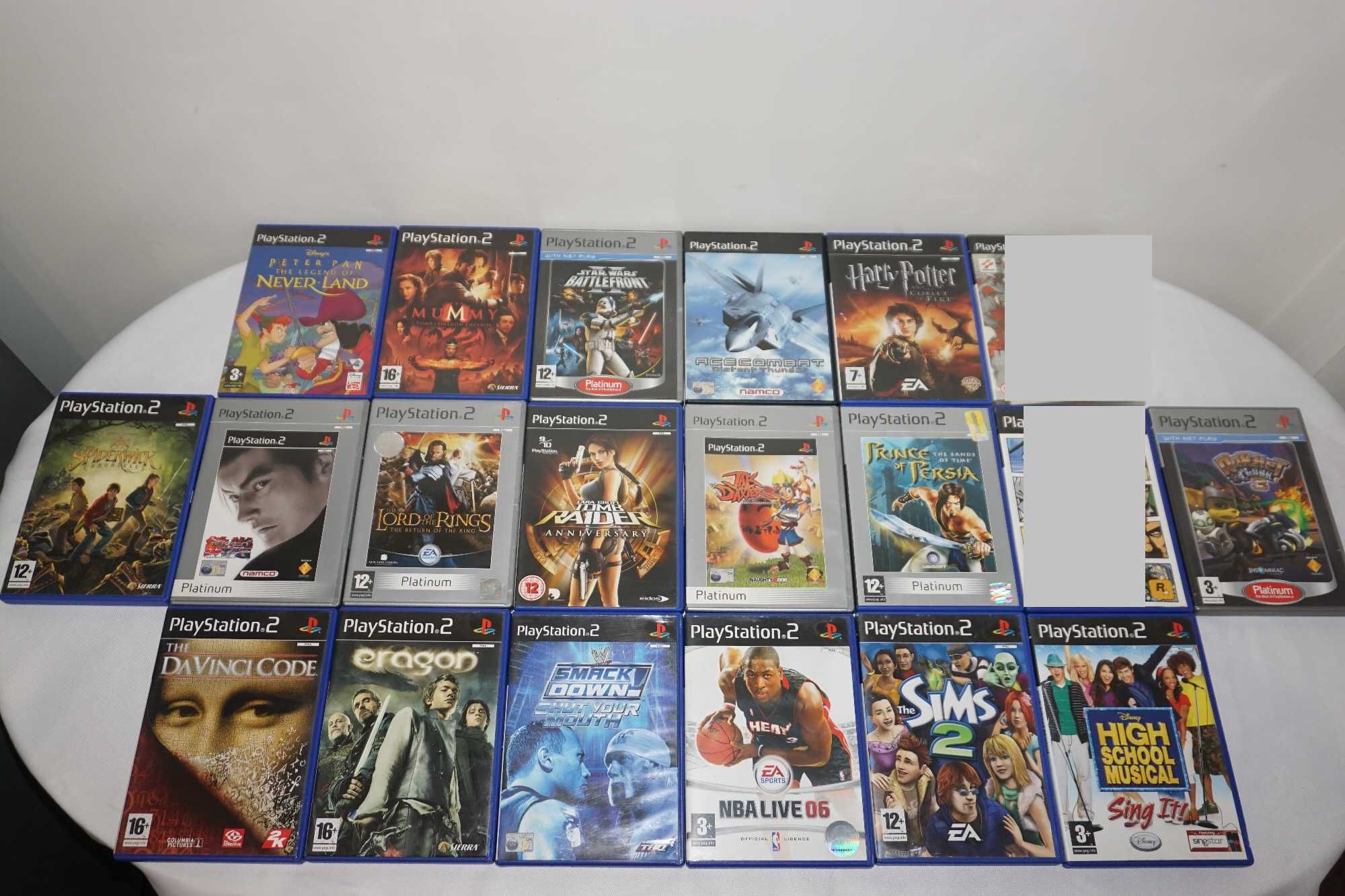 Игри за PS2 GTA San Andreas/Gladiator/Tekken/Naruto 4/NFS/FIFA 14/