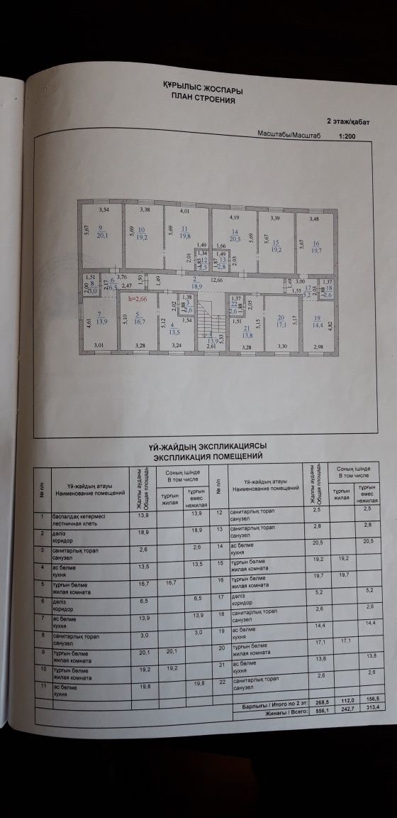 Продажа общежития в Көктале,1