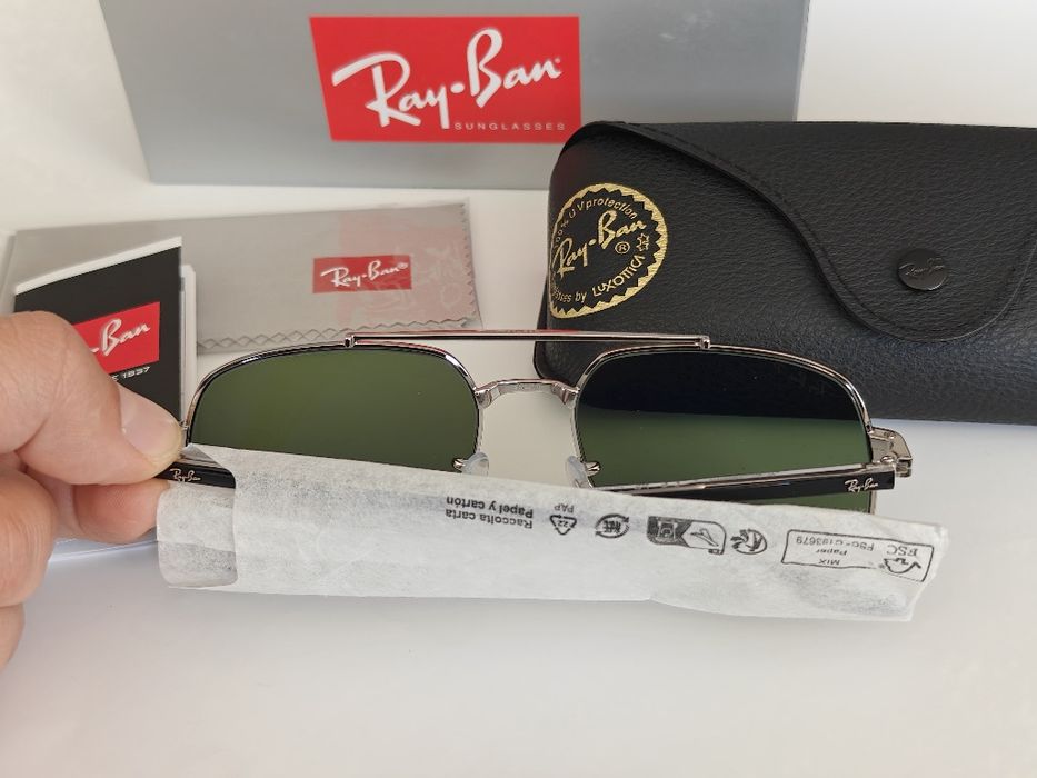 ЧИСТО НОВИ Оригинални Ray-Ban RB3699 003/P1 Chromance, Поляризирани