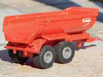 Macheta semiremorca tip basculanta Siku sc 1:64 9.5 x 3.5 x 4 cm