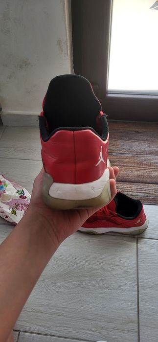 jordan 11 cmft low red