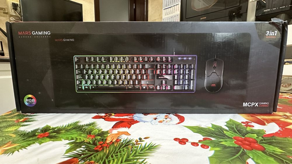 Kit Gaming Mars Gaming RGB nou sigilat
