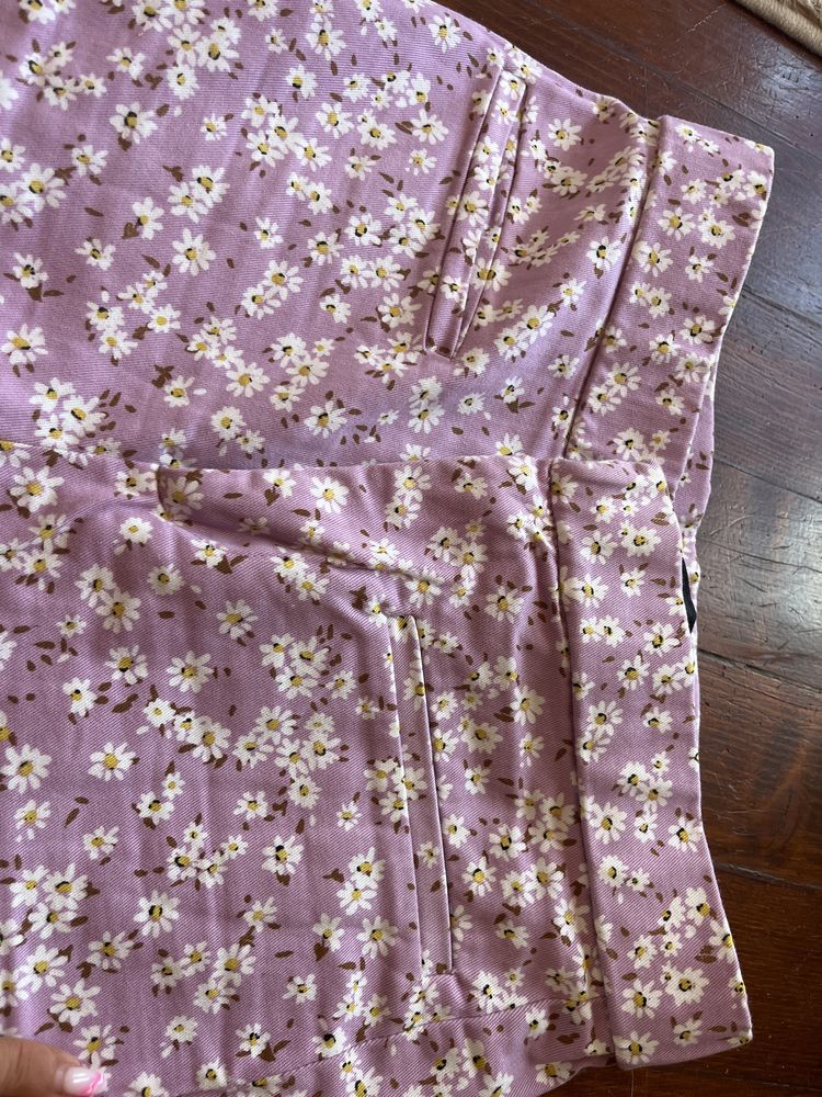 Флорални дънки zara