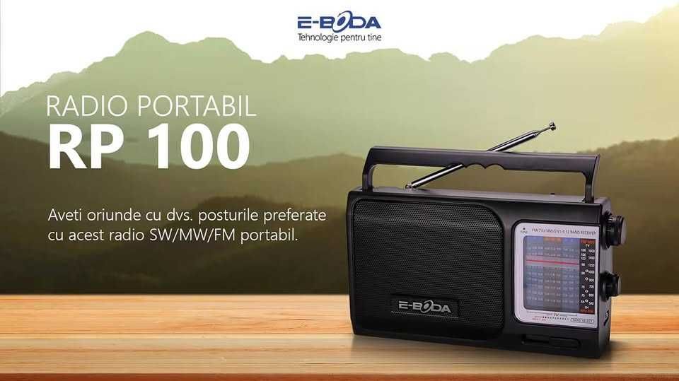 Radio Eboda , NOU în cutie ! Sunet clar fără distorsiuni !