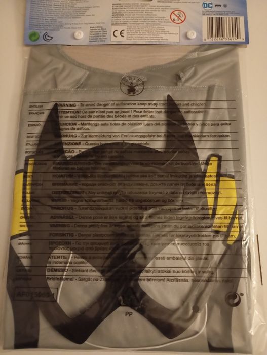 Costum super hero batgirl pentru 3-6 ani