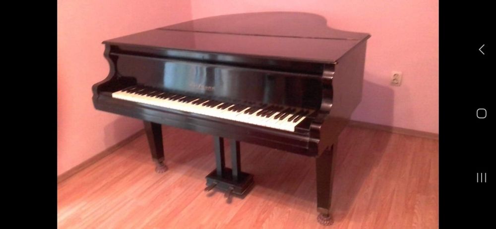 Pian cu coadă scurtă Karl Hofmann de colectie ,seria 3246 din 1876