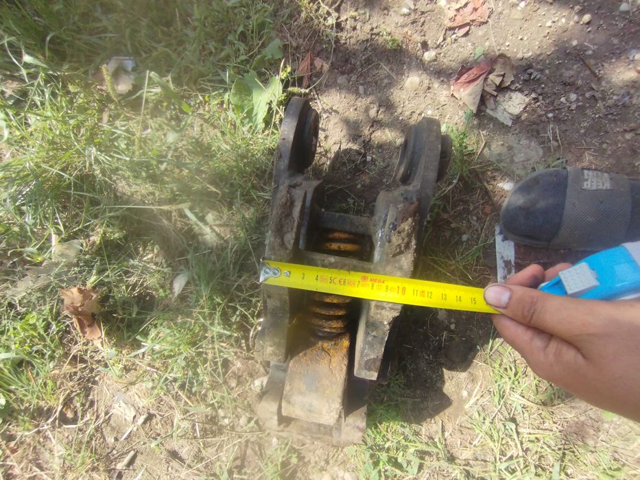 Cupla rapida miniexcavator