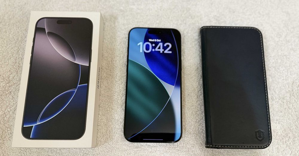 отличен iPhone 16 Pro Max, 256Gb, Obsidian Black, гаранция